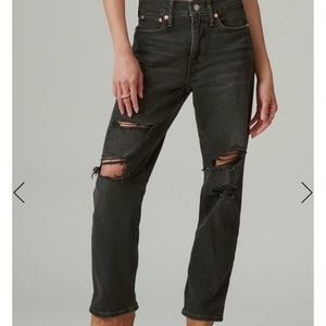 NWT Lucky Brand High Rise Zoe Straight | size 4/27 A